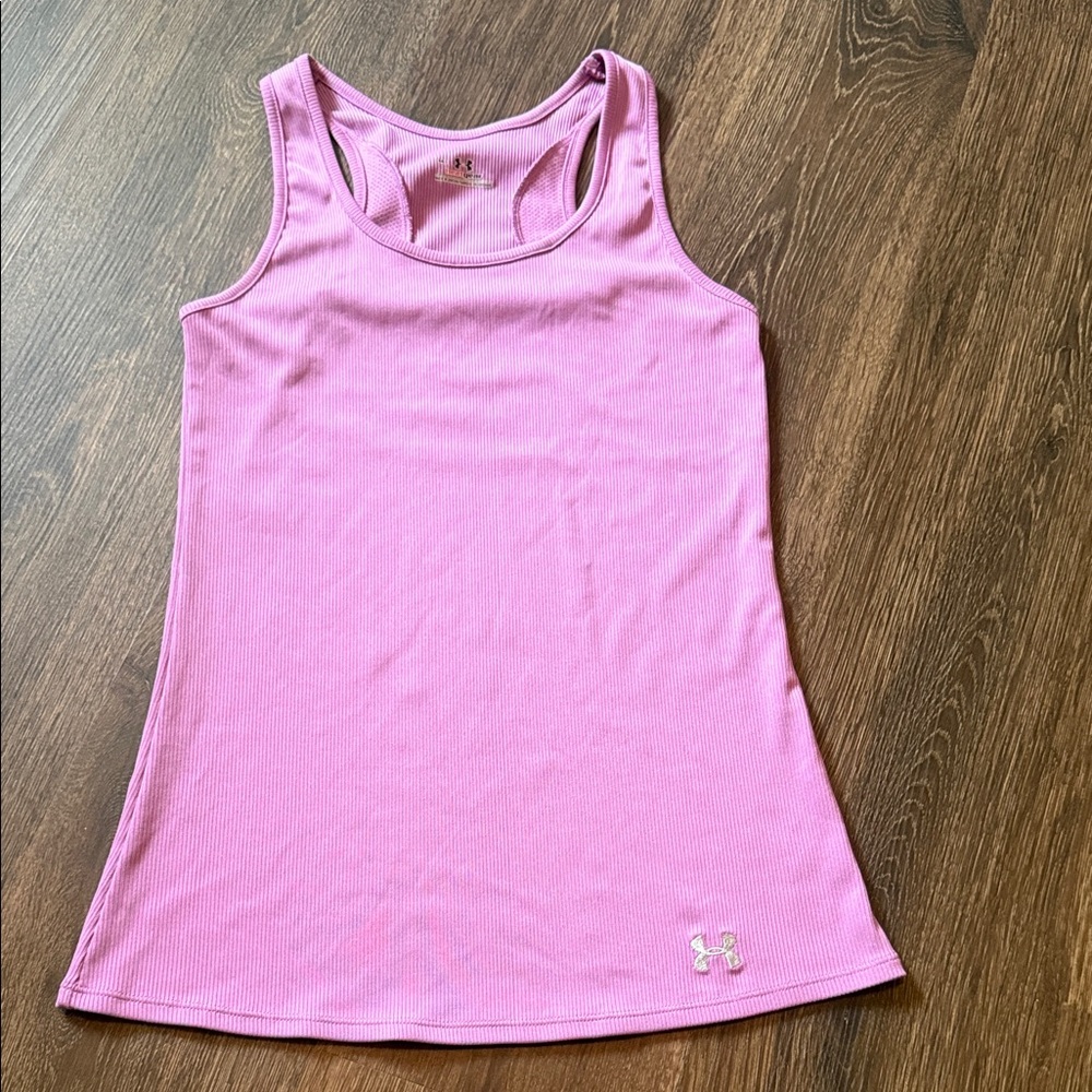 Under Armour Lilac Ribbed Racerback Tank